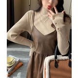 モックネック ニットトップス 長袖秋冬服 | SUNSHINE CLOSET | 詳細画像2