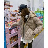 中綿ジャケット キルティングブルゾン防寒 | ANGELCLOSET | 詳細画像16