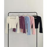 ショート丈 シャギーニットトップス韓国風 | SUNSHINE CLOSET | 詳細画像13