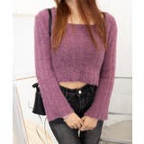 ショート丈 シャギーニットトップス韓国風 | SUNSHINE CLOSET | 詳細画像14