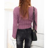 ショート丈 シャギーニットトップス韓国風 | SUNSHINE CLOSET | 詳細画像16