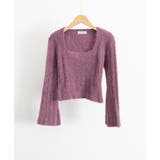 ショート丈 シャギーニットトップス韓国風 | SUNSHINE CLOSET | 詳細画像19