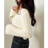 ショート丈 シャギーニットトップス韓国風 | SUNSHINE CLOSET | 詳細画像2