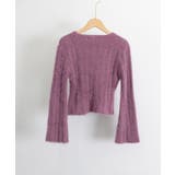 ショート丈 シャギーニットトップス韓国風 | SUNSHINE CLOSET | 詳細画像20