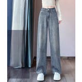 キラキラデニムパンツラインストーンデニム | ANGELCLOSET | 詳細画像2