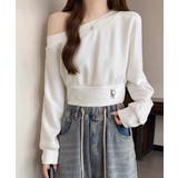 オフショルスウェット 肩見せ トレーナー | SUNSHINE CLOSET | 詳細画像10 
