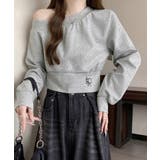 オフショルスウェット 肩見せ トレーナー | SUNSHINE CLOSET | 詳細画像2 