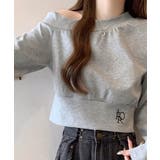 オフショルスウェット 肩見せ トレーナー | SUNSHINE CLOSET | 詳細画像3 