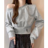 オフショルスウェット 肩見せ トレーナー | SUNSHINE CLOSET | 詳細画像4 