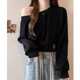 オフショルスウェット 肩見せ トレーナー | SUNSHINE CLOSET | 詳細画像8 