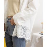 レース切替シャツブラウス長袖シャツ韓国風 | SUNSHINE CLOSET | 詳細画像20 