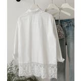 レース切替シャツブラウス長袖シャツ韓国風 | SUNSHINE CLOSET | 詳細画像22 