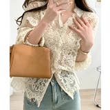 レディース フェミニン 総レーストップス | SUNSHINE CLOSET | 詳細画像1