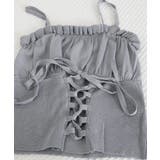 レースアップニットキャミソールレディース | SUNSHINE CLOSET | 詳細画像18 