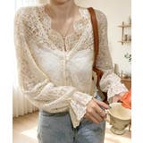 きれいめトップス春夏 キャンディスリーブブラウスレディースおしゃれ 長袖シースル… | SUNSHINE CLOSET | 詳細画像1 