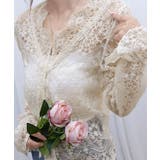 花柄レースブラウス 韓国風シアートップス | SUNSHINE CLOSET | 詳細画像11 