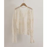 花柄レースブラウス 韓国風シアートップス | SUNSHINE CLOSET | 詳細画像15 