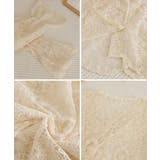 花柄レースブラウス 韓国風シアートップス | SUNSHINE CLOSET | 詳細画像16 