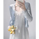 フリルボレロ 薄手ニットカーディガン春夏 | SUNSHINE CLOSET | 詳細画像2