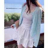 透かし編みニットカーディガンクロップド丈 | SUNSHINE CLOSET | 詳細画像11 