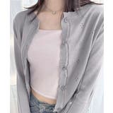 透かし編みニットカーディガンクロップド丈 | SUNSHINE CLOSET | 詳細画像21 