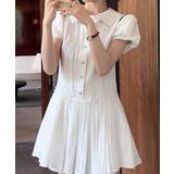 プリーツミニワンピース セットアップ春夏 | ANGELCLOSET | 詳細画像2
