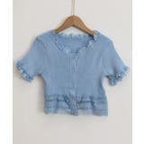 フリルショートカーディガン レースニット | SUNSHINE CLOSET | 詳細画像18 