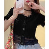 フリルショートカーディガン レースニット | SUNSHINE CLOSET | 詳細画像5 