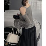 ワンオフショルダーTシャツギャザー 長袖 | SUNSHINE CLOSET | 詳細画像13