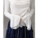 ワンオフショルダーTシャツギャザー 長袖 | SUNSHINE CLOSET | 詳細画像20