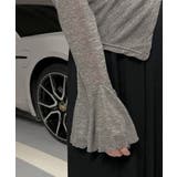 ワンオフショルダーTシャツギャザー 長袖 | SUNSHINE CLOSET | 詳細画像4