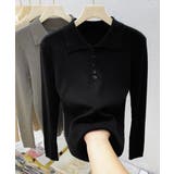 ポロリブニットトップス ベーシック春秋服 | SUNSHINE CLOSET | 詳細画像11 