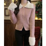 ダブルジップニットカーディガンショート丈 | SUNSHINE CLOSET | 詳細画像10 