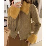 ダブルジップニットカーディガンショート丈 | SUNSHINE CLOSET | 詳細画像11 