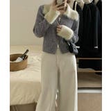 ダブルジップニットカーディガンショート丈 | SUNSHINE CLOSET | 詳細画像2 