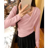 長袖ドレープニットトップス Vネック秋冬 | SUNSHINE CLOSET | 詳細画像13 