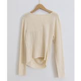 長袖ドレープニットトップス Vネック秋冬 | SUNSHINE CLOSET | 詳細画像20 