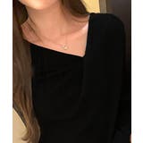 長袖ドレープニットトップス Vネック秋冬 | SUNSHINE CLOSET | 詳細画像5 