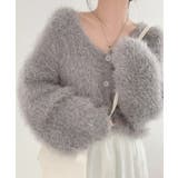 シャギーニットカーディガン モヘアタッチ | SUNSHINE CLOSET | 詳細画像12 