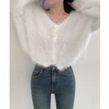 シャギーニットカーディガン モヘアタッチ | SUNSHINE CLOSET | 詳細画像17 