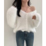 シャギーニットカーディガン モヘアタッチ | SUNSHINE CLOSET | 詳細画像20 