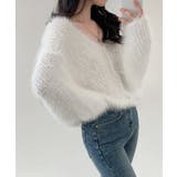 シャギーニットカーディガン モヘアタッチ | SUNSHINE CLOSET | 詳細画像21 