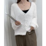 シャギーニットカーディガン モヘアタッチ | SUNSHINE CLOSET | 詳細画像26 