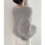 シャギーニットカーディガン モヘアタッチ | SUNSHINE CLOSET | 詳細画像3 