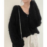 シャギーニットカーディガン モヘアタッチ | SUNSHINE CLOSET | 詳細画像5 