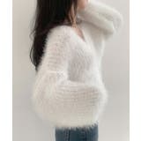 シャギーニットカーディガン モヘアタッチ | SUNSHINE CLOSET | 詳細画像9 