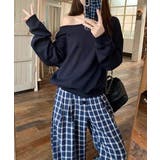 オフショルダースウェット長袖レースリボン | SUNSHINE CLOSET | 詳細画像13 