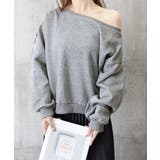 オフショルダースウェット長袖レースリボン | SUNSHINE CLOSET | 詳細画像18 