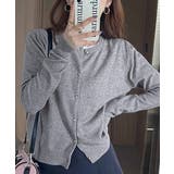 金ボタンショートニットカーディガン韓国風 | SUNSHINE CLOSET | 詳細画像3 