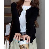 金ボタンショートニットカーディガン韓国風 | SUNSHINE CLOSET | 詳細画像8 